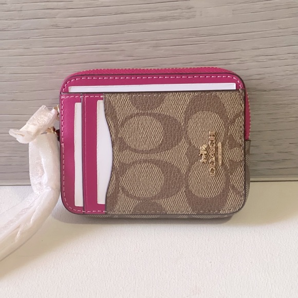 Coach zip coin card case - Picture 4 of 6